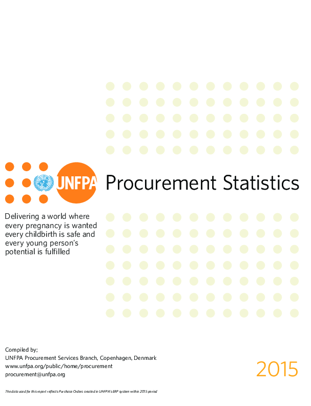 Procurement Statistics 2015