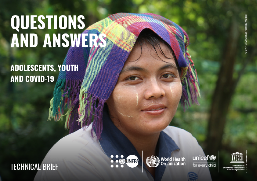 Adolescents, Youth and COVID-19 Q&A