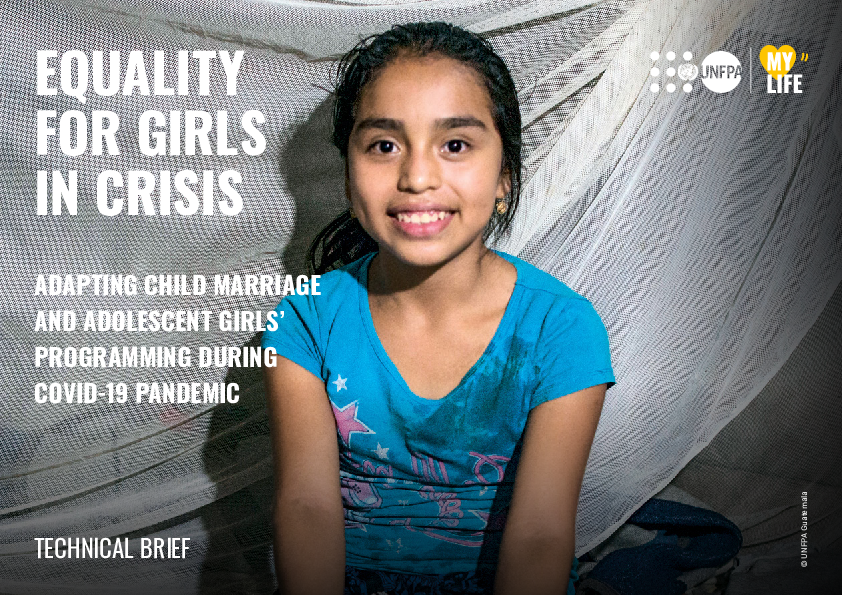 Adapting Child Marriage and Adolescent Girls’ Programming During the COVID-19 Pandemic