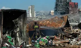 Entre los escombros en Beirut, las necesidades sanitarias y...